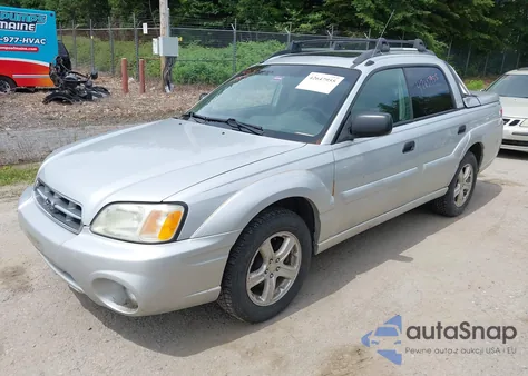 2006 Subaru Baja Sport from USA, damaged, VIN 4S4BT62C967100846